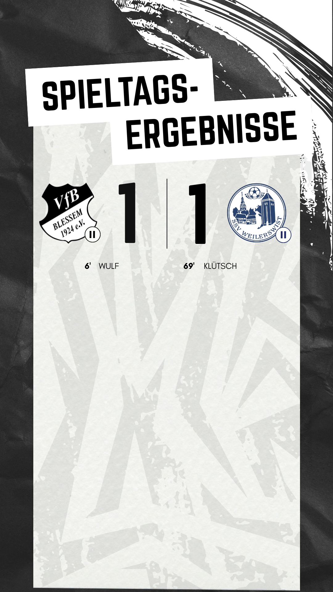 Senioren: Punkteteilung im Spitzenspiel der Kreisliga C1